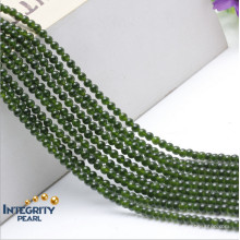 4 6 8 10 12mm DIY Gemstone Jewelry Loose Strands Wholesale Natural Green Chalcedony